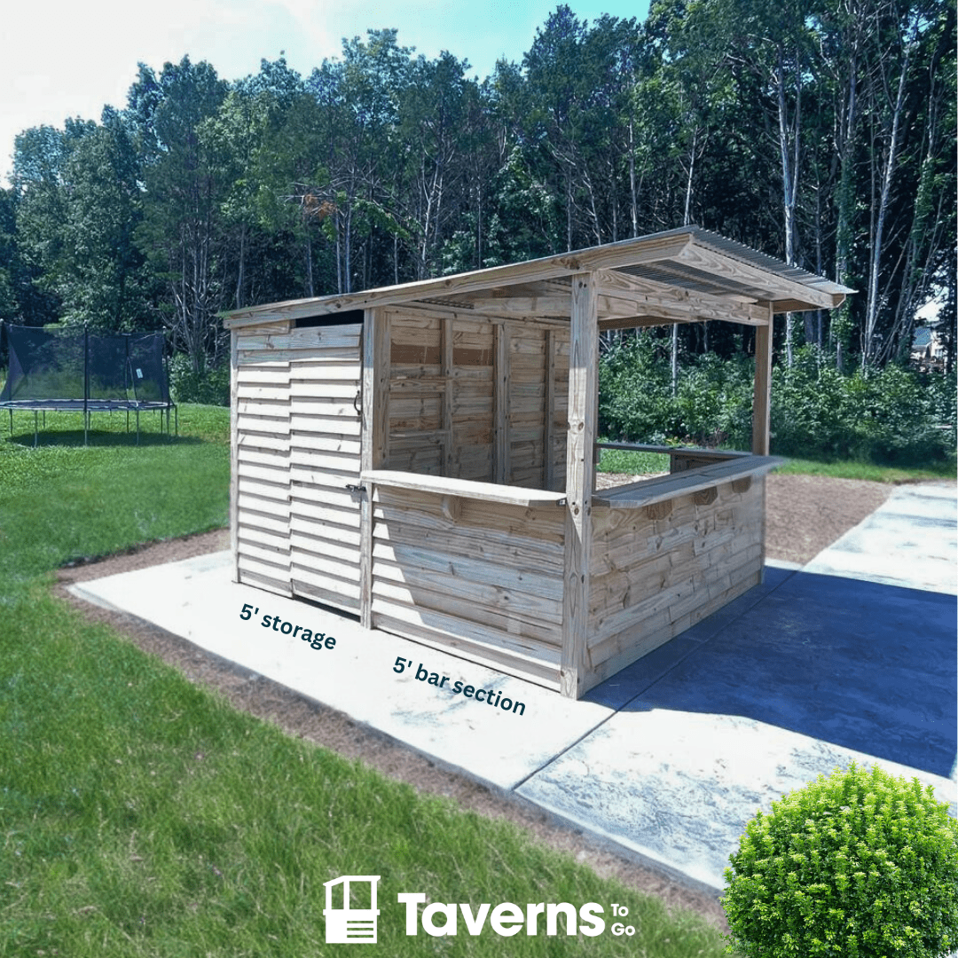 10 x 10 The Storehouse - Outdoor Bar Structures | Patioza