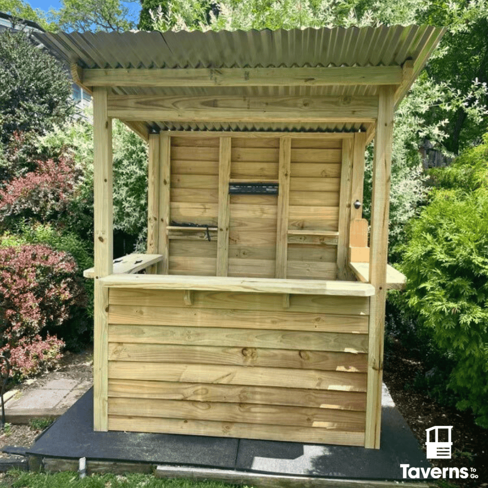 6 x 4 The Temple Bar (SMALL) - Outdoor Bar Structures | Patioza