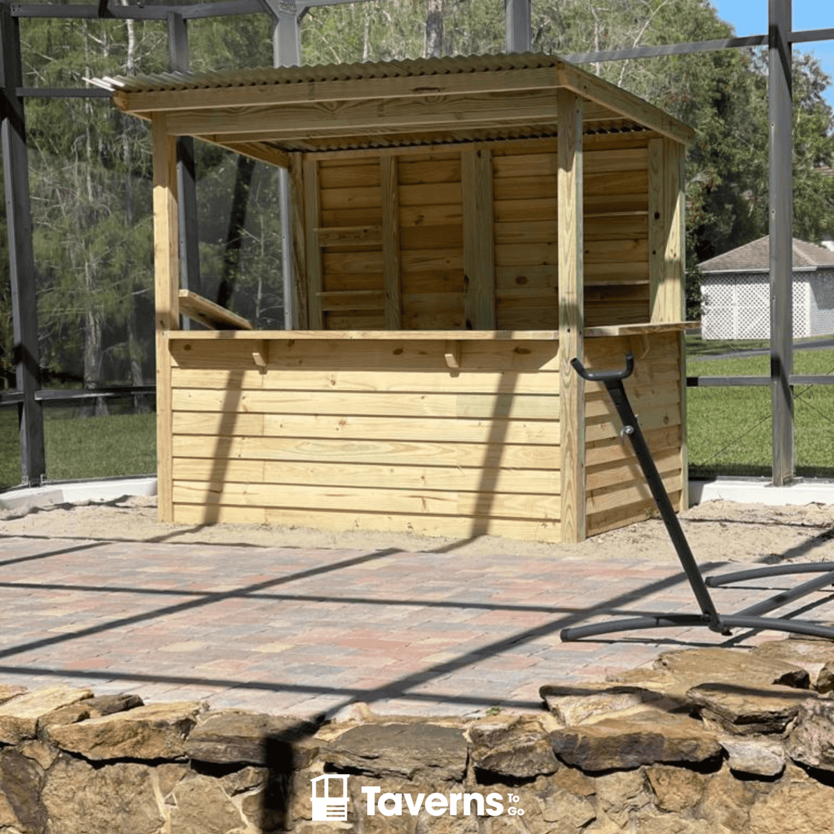8 x 5 The Castlebar (MEDIUM) - Outdoor Bar Structures | Patioza