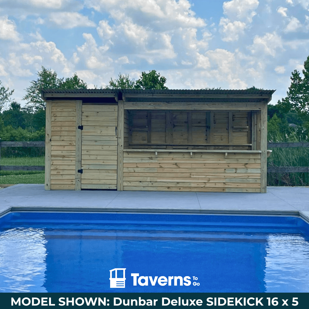 The Sidekick - Outdoor Bar Structures | Patioza