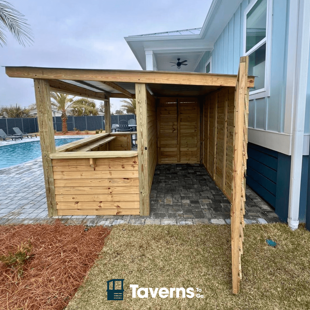 10 x 10 The Storehouse - Outdoor Bar Structures | Patioza