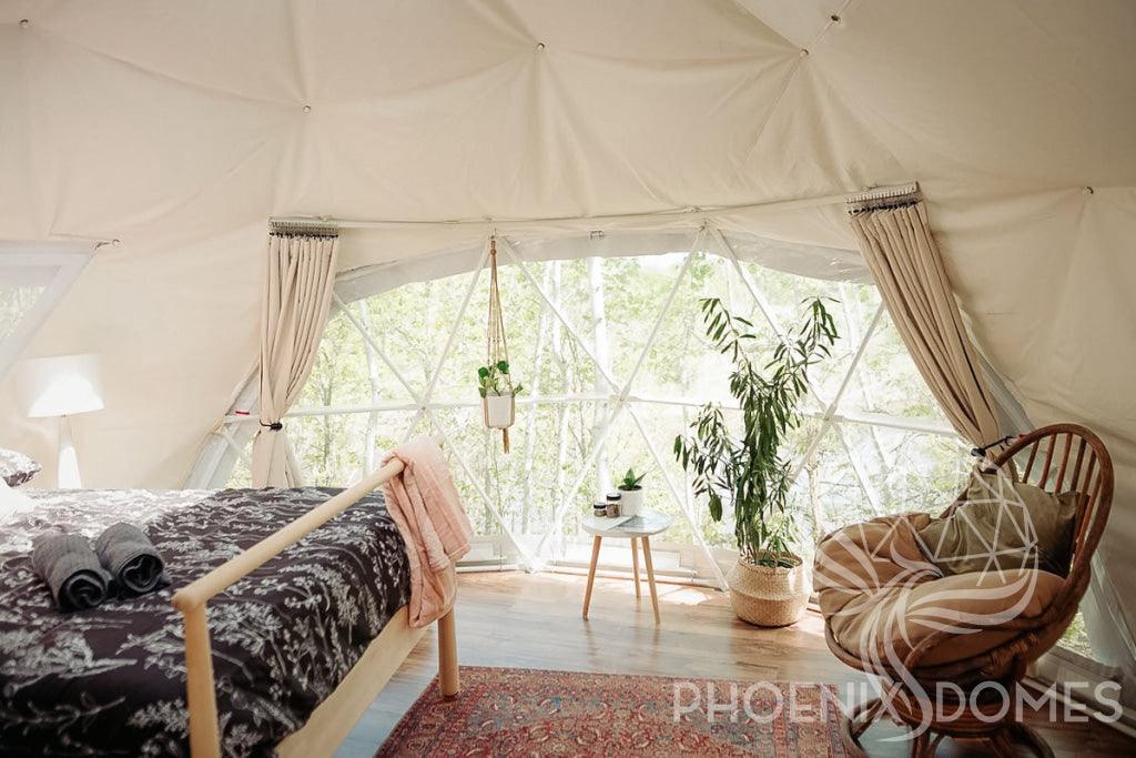 4-Season DELUXE Glamping Package Dome - 16'/5m - Phoenix Domes - Dome | Patioza