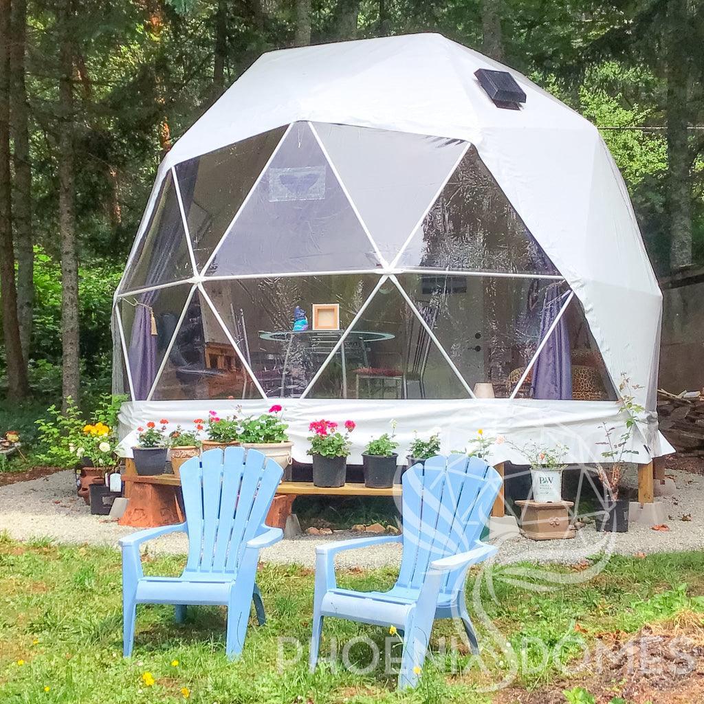 4-Season DELUXE Glamping Package Dome - 16'/5m - Phoenix Domes - Dome | Patioza
