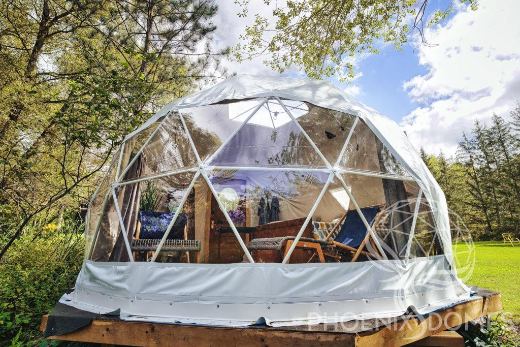4-Season DELUXE Glamping Package Dome - 16'/5m - Phoenix Domes - Dome | Patioza