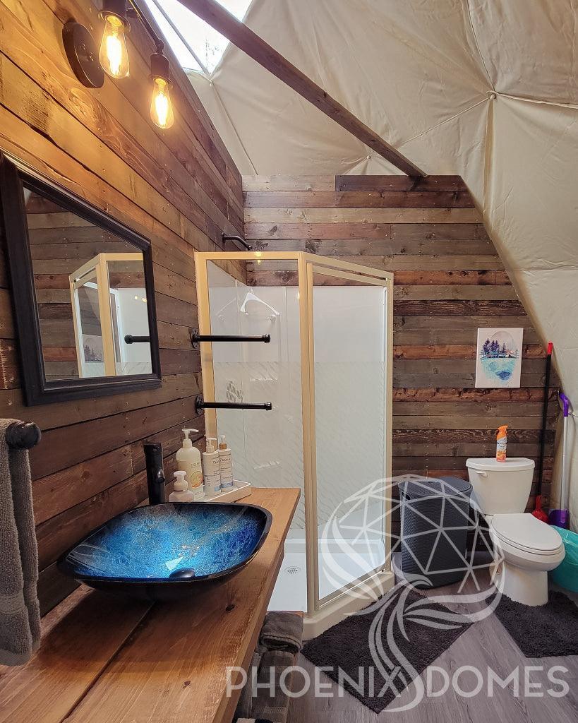 4-Season DELUXE Glamping Package Dome - 20'/6m - Phoenix Domes - Dome | Patioza
