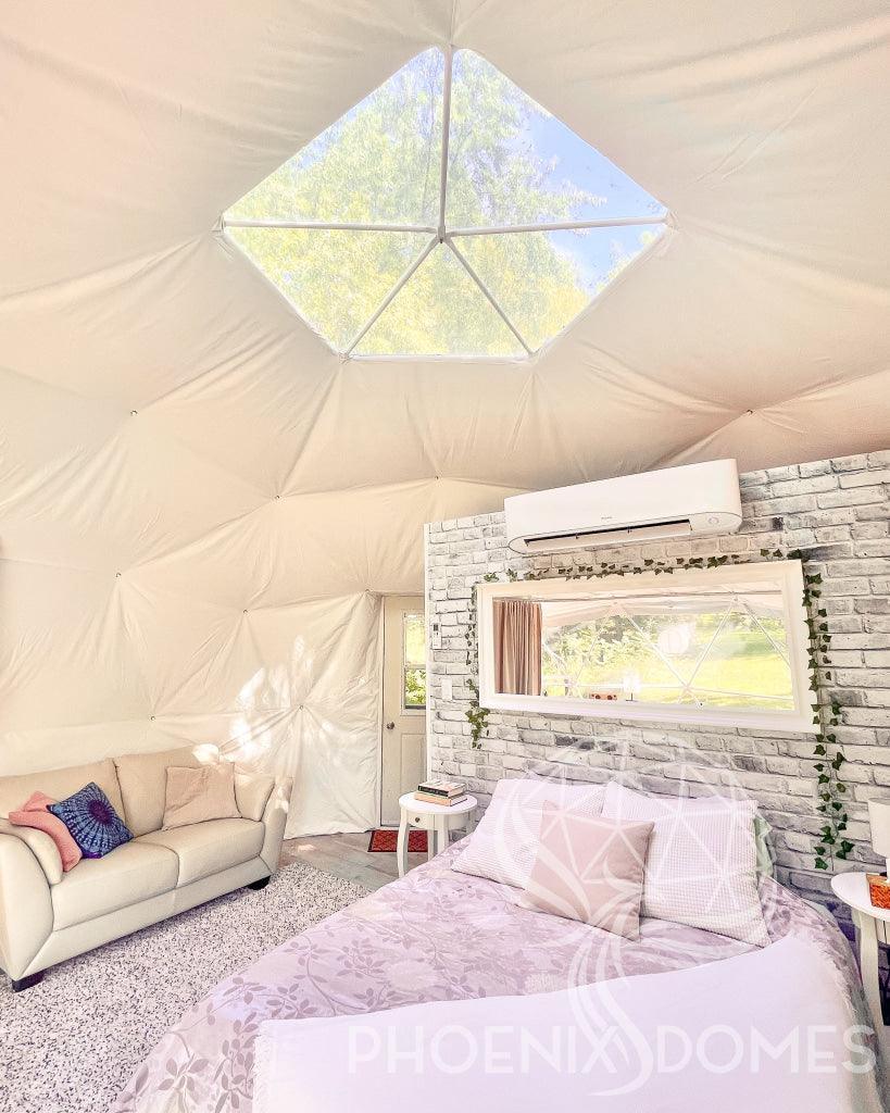 4-Season DELUXE Glamping Package Dome - 20'/6m - Phoenix Domes - Dome | Patioza