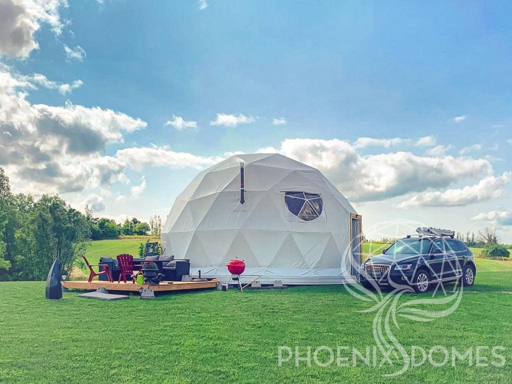 4-Season DELUXE Glamping Package Dome - 26'/8m - Phoenix Domes - Dome | Patioza