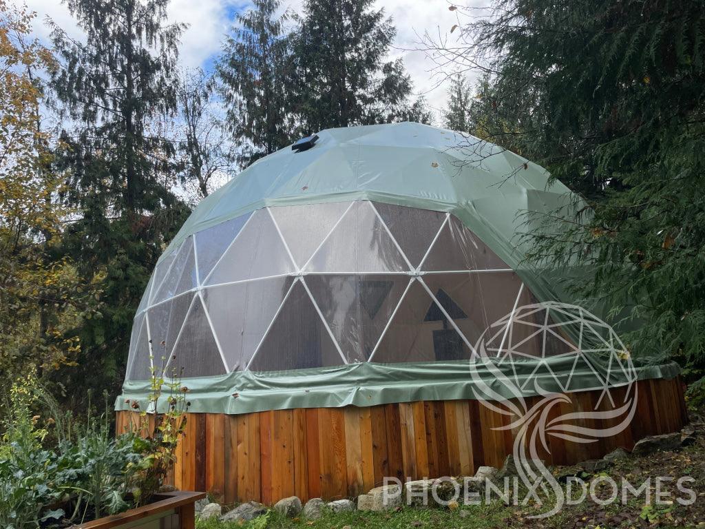 4-Season DELUXE Glamping & Yoga Package Dome - 30'/9m - Phoenix Domes - Dome | Patioza