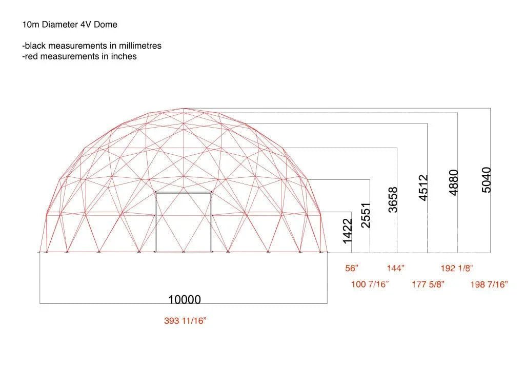 4-Season DELUXE Glamping & Yoga Package Dome - 33'/10m - Phoenix Domes - Dome | Patioza