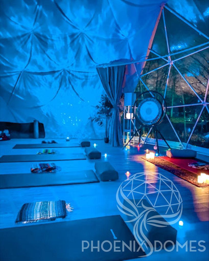 4-Season DELUXE Glamping & Yoga Package Dome - 33'/10m - Phoenix Domes - Dome | Patioza