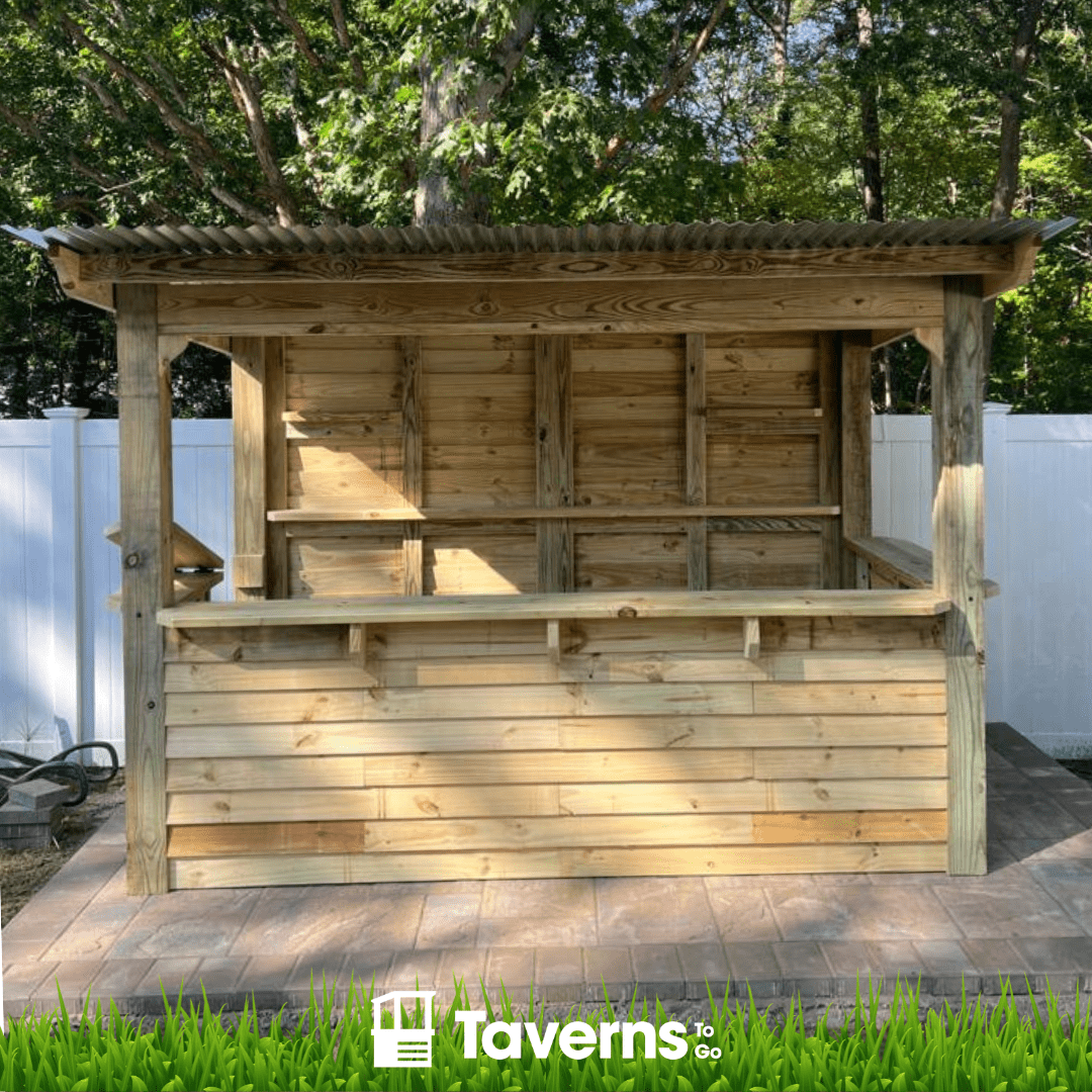 11 x 6 Dunbar Deluxe (LARGE) - Outdoor Bar Structures | Patioza
