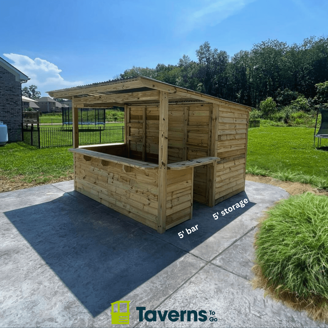 10 x 10 The Storehouse - Outdoor Bar Structures | Patioza