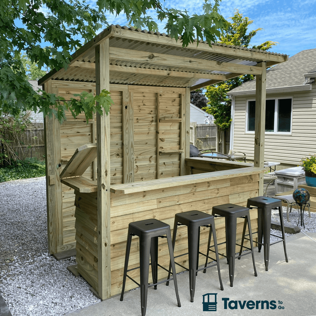 8 x 5 The Castlebar (MEDIUM) - Outdoor Bar Structures | Patioza