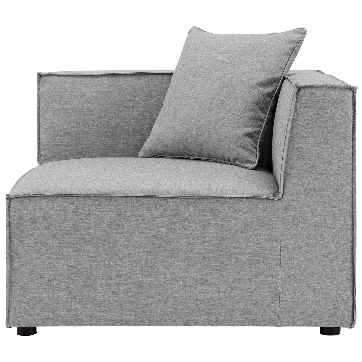 Patio Elegance Sectional Sofa - Saybrook 8 - Piece Outdoor Upholstered Sofa by Modway - Patio Furniture | Patioza