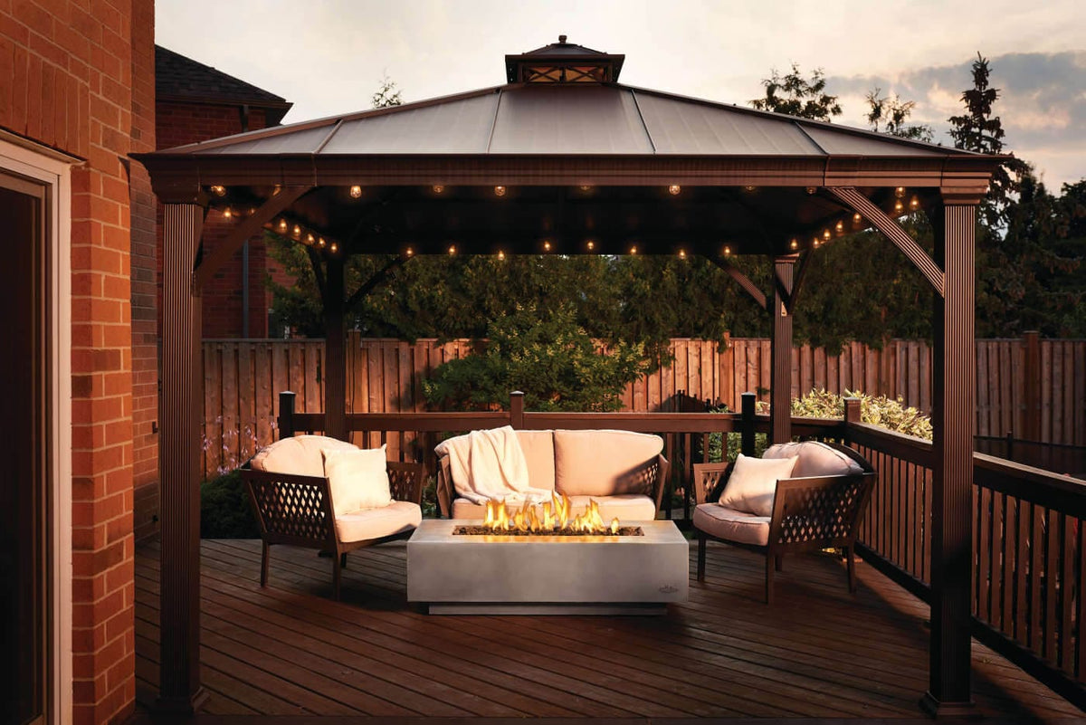 Patio Elegance Nexus 56 - Inch Patioflame Fire Table for Ultimate Outdoor Enjoyment - Outdoor Kitchen | Patioza