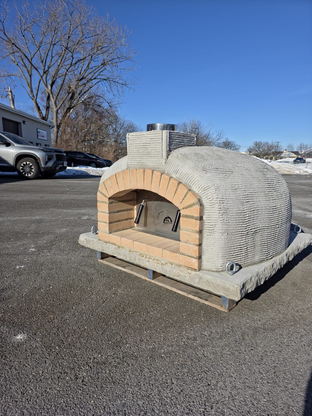 Traditional Wood Fired Brick Pizza Oven - Mediterranean Pro Naked - Traditional Wood Fired Brick Oven | Patioza