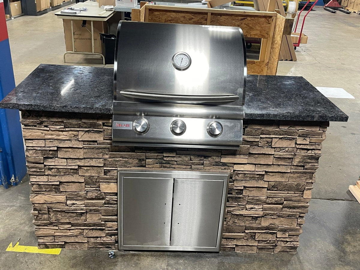 5' WPPO Outdoor Kitchen with Blaze Grill. - Outdoor Kitchen | Patioza