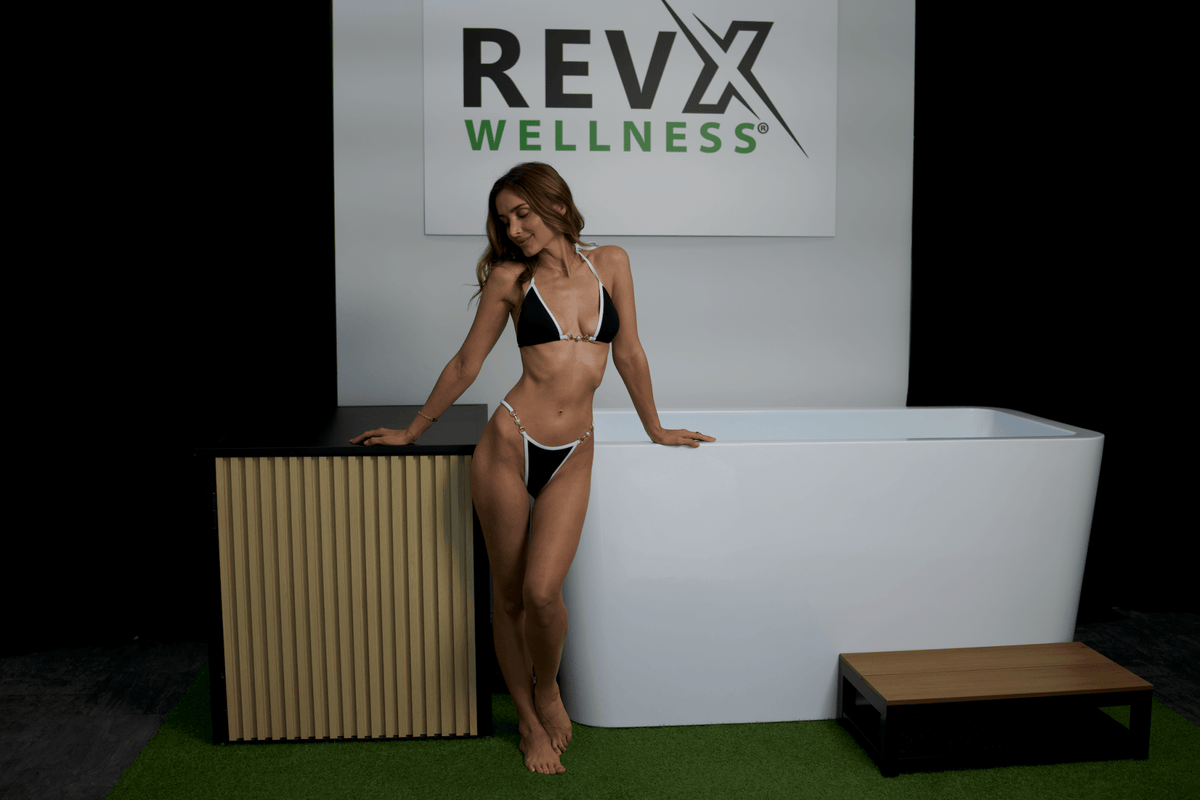 RevX Acrylic X Tub Cold Plunge + LUX High Performance Chiller and Filtration System - | Patioza