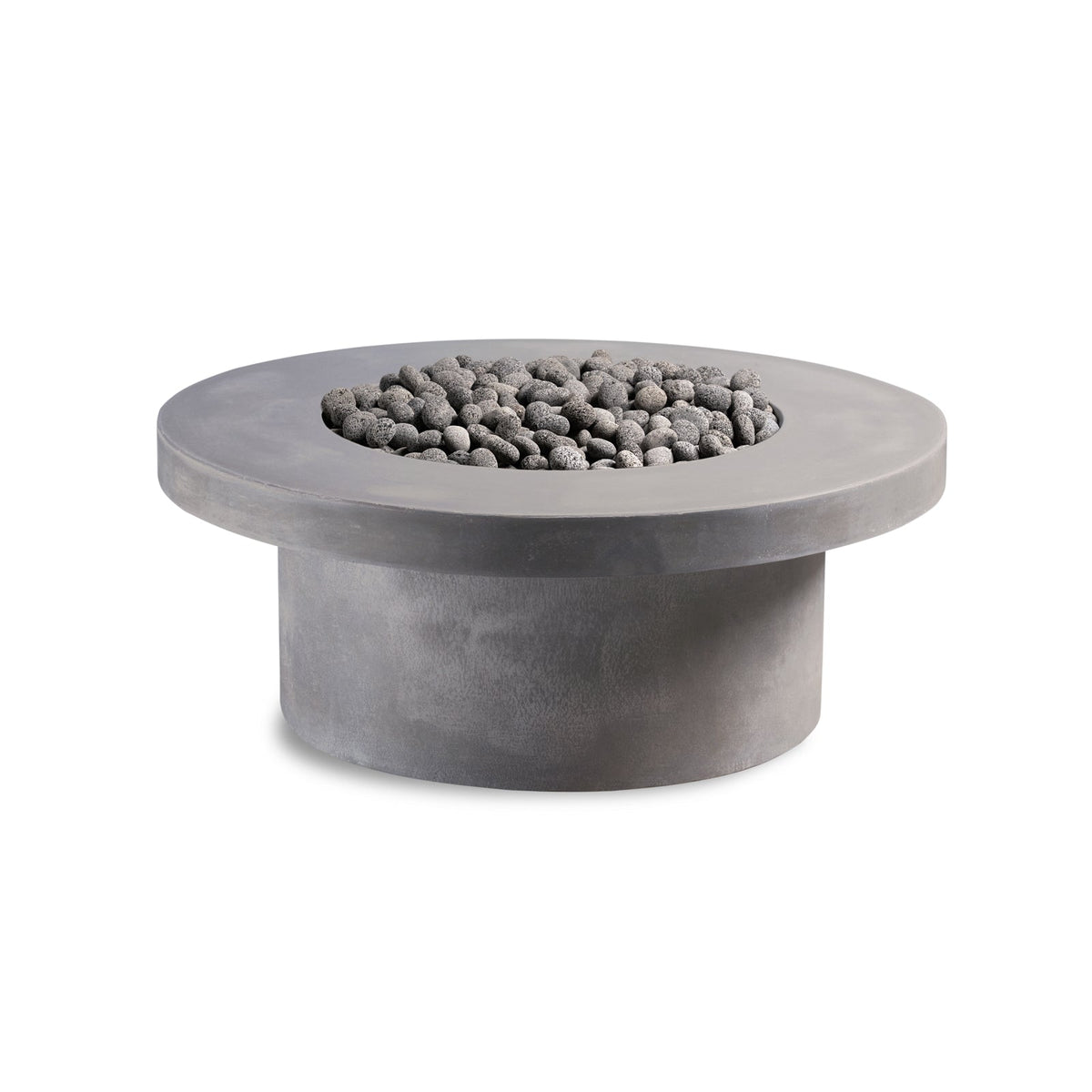 Mirasol - Circular Concrete Fire Pit Table - Fire Pits | Patioza