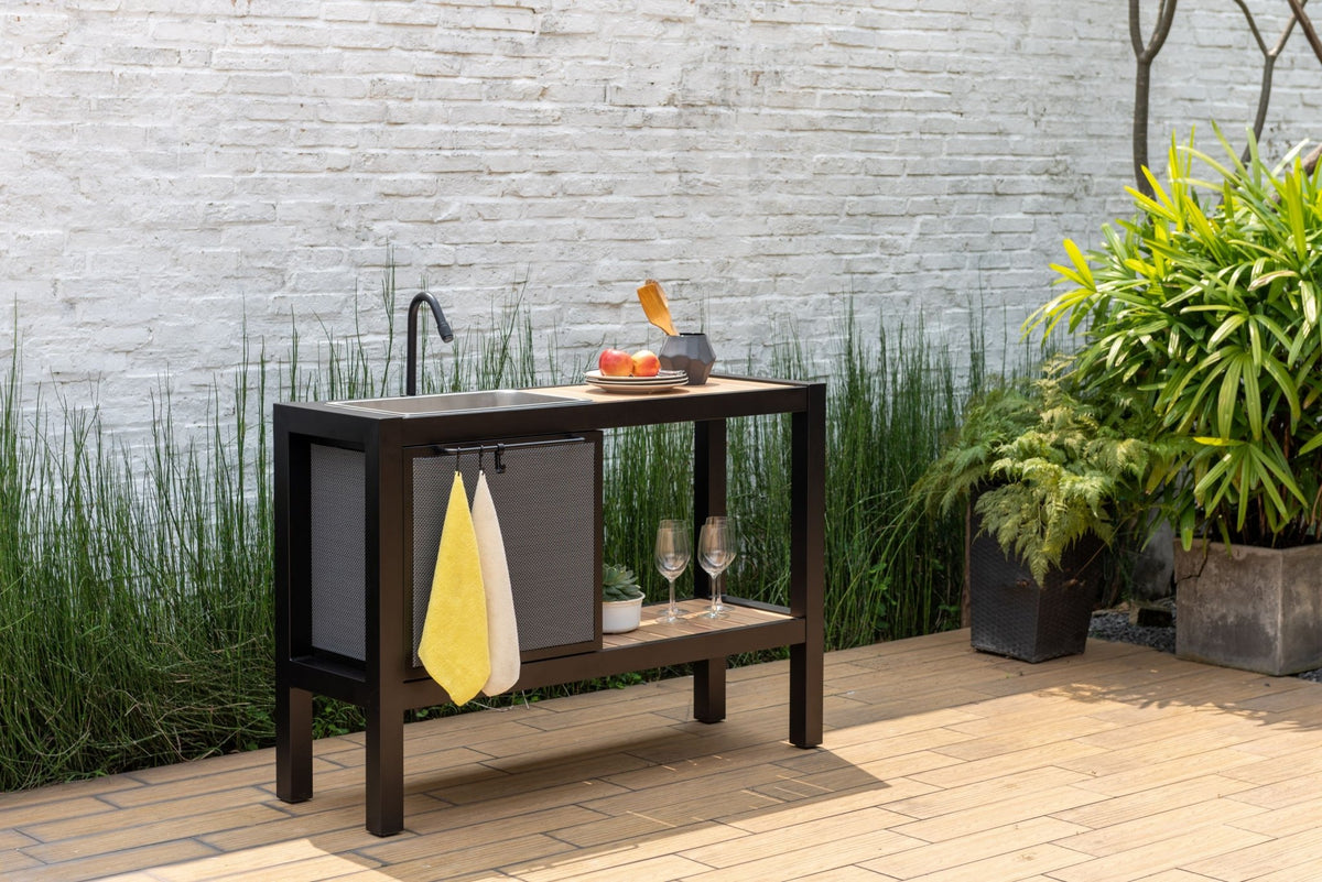 Panama Dark Outdoor Kitchen - | Patioza