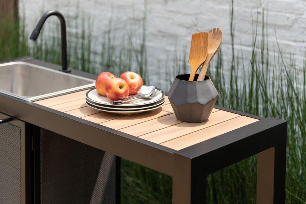 Panama Dark Outdoor Kitchen - | Patioza