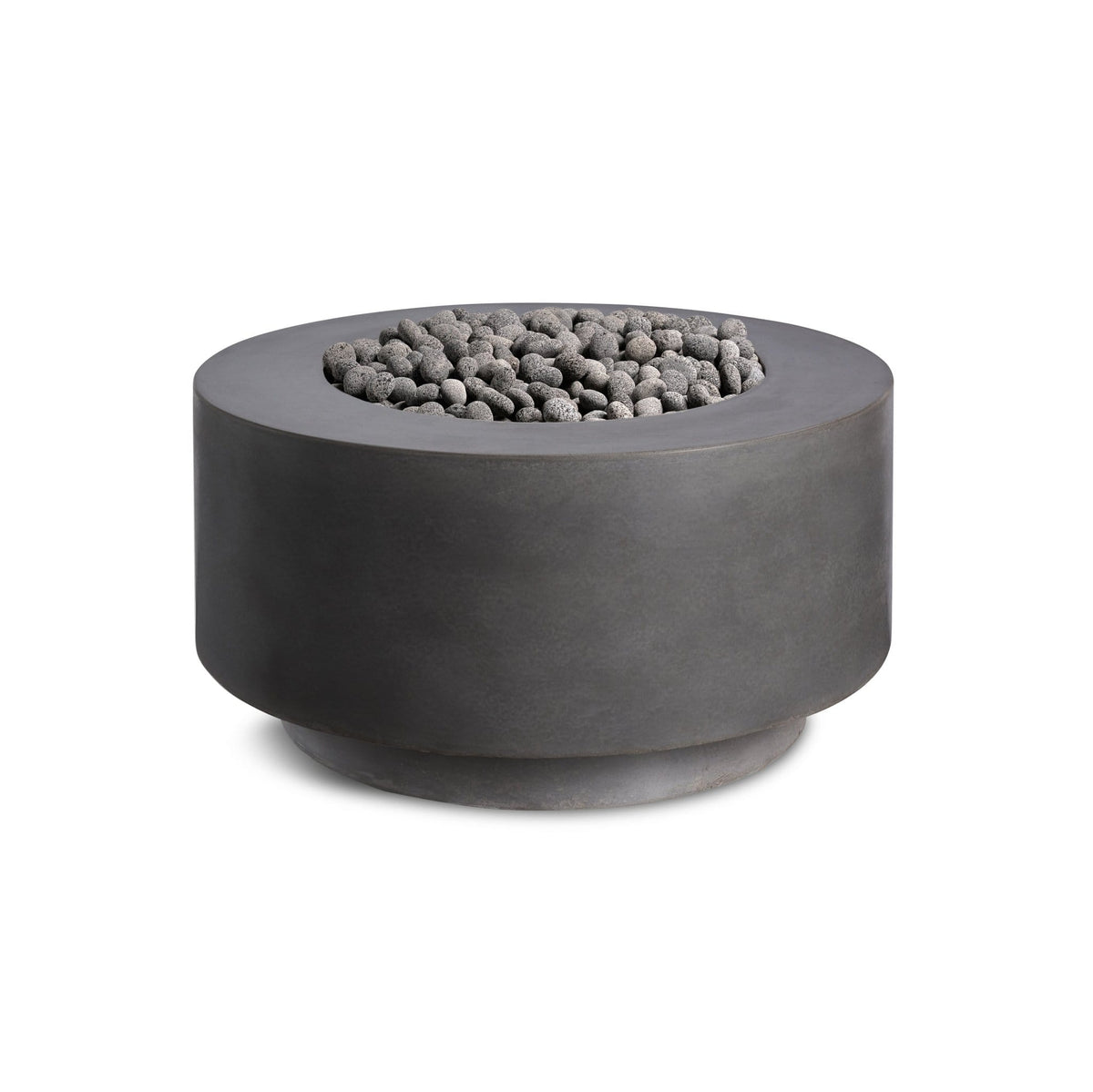 Rund | Cylindrical Concrete Fire Bowl - Fire Pits | Patioza