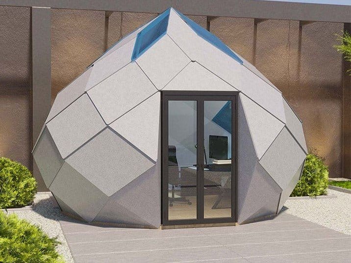 Patio Elegance Zomes Pod – 120 sq ft Eco - Friendly Outdoor Office Pod - Outdoor Structures | Patioza