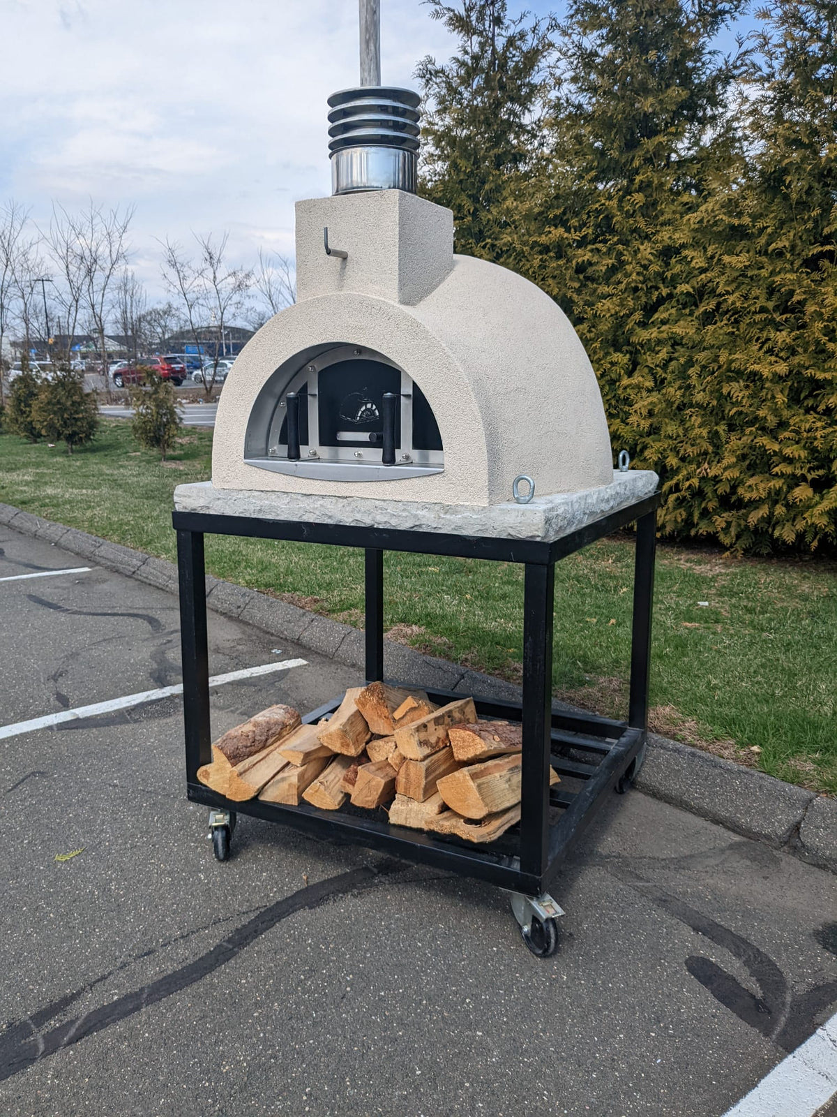 Traditional Wood Fired Brick Pizza Oven - Sierra Dune - Traditional Wood Fired Brick Oven | Patioza