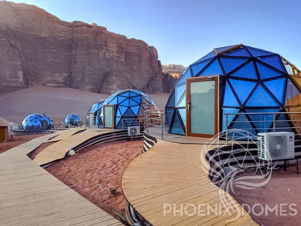 Phoenix Domes Glass Dome - Glass Panel Geodesic Dome - Dome | Patioza