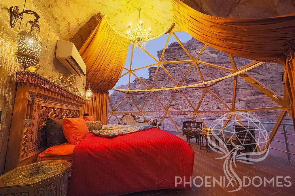 Phoenix Domes Glass Dome - Glass Panel Geodesic Dome - Dome | Patioza