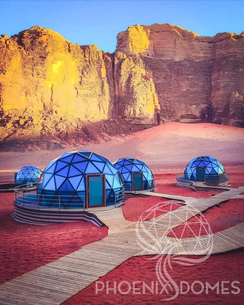 Phoenix Domes Glass Dome - Glass Panel Geodesic Dome - Dome | Patioza