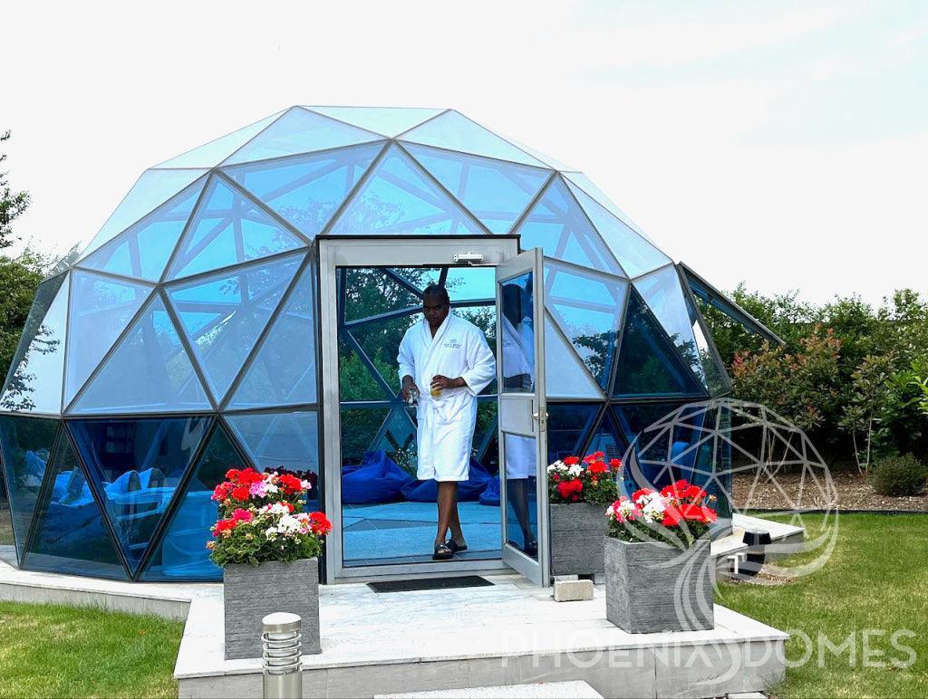 Phoenix Domes Glass Dome - Glass Panel Geodesic Dome - Dome | Patioza
