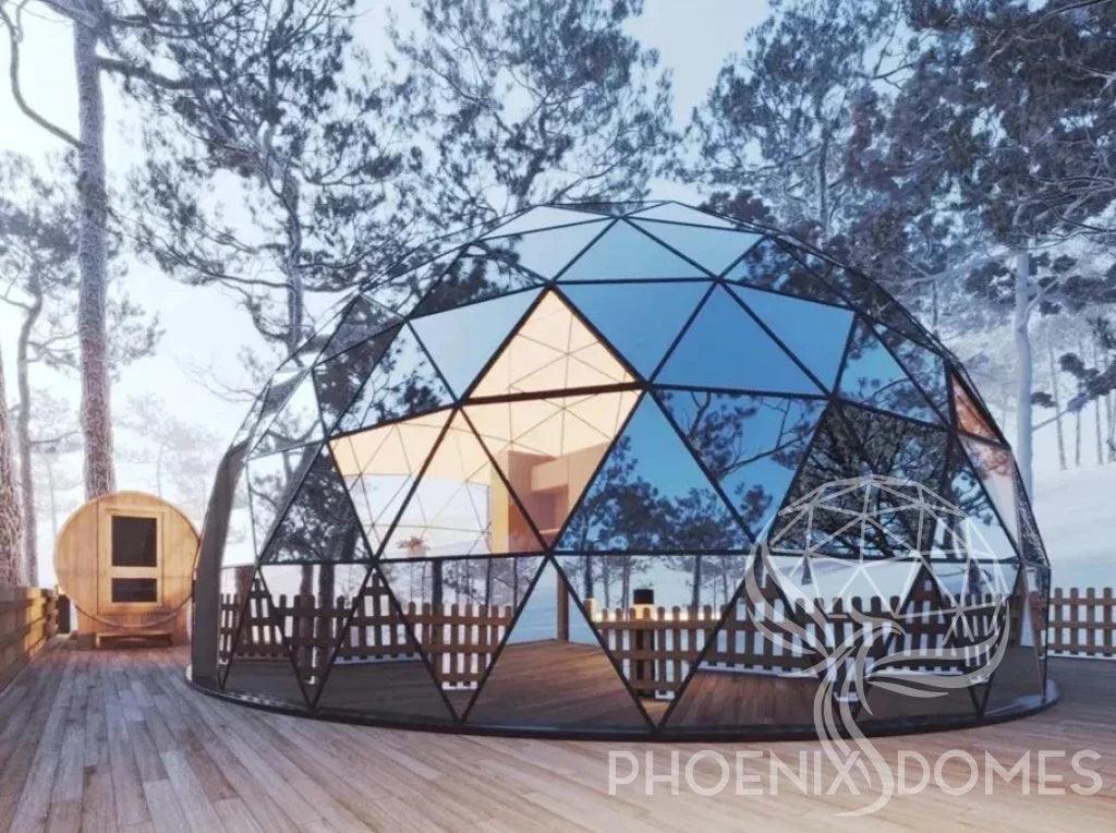 Phoenix Domes Glass Dome - Glass Panel Geodesic Dome - Dome | Patioza