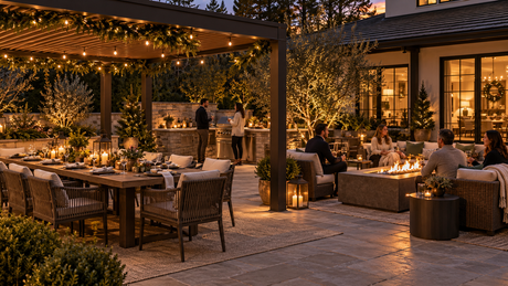 How to Create the Perfect Outdoor Space for Holiday Entertaining