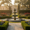 Three Tier Fountain in Garden