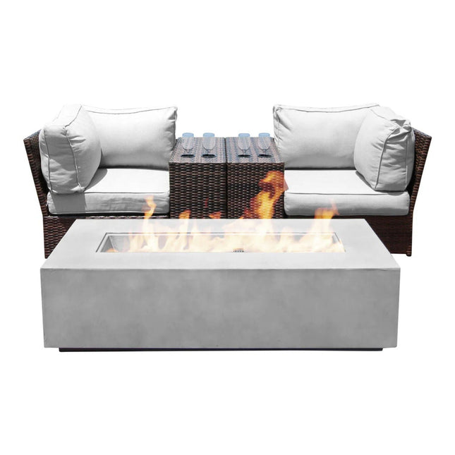 Outdoor Elegance Conversation Set With Fire Pit - 2 Piece Outdoor Sets | Patioza