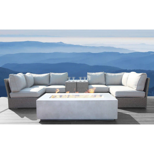 Outdoor Elegance Conversation Set With Fire Pit - 2 Piece Outdoor Sets | Patioza