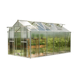 [08X12FT] Heavy-Duty Polycarbonate Outdoor Greenhouse With Aluminum Frame And Sliding Doors (SAK90426) - Greenhouses | Patioza