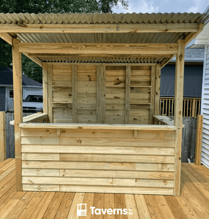 8 x 5 The Castlebar (MEDIUM) - Outdoor Bar Structures | Patioza