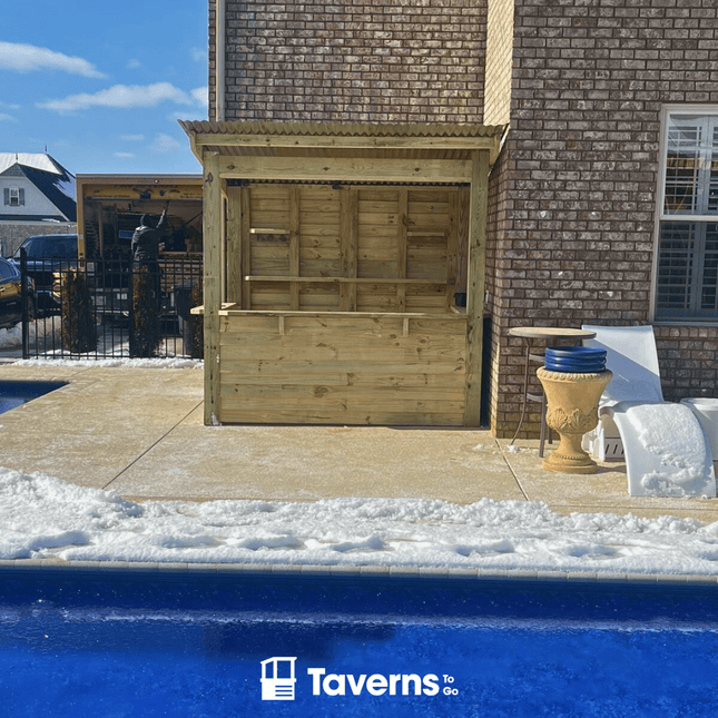 9 x 6 Castlebar Deluxe (MEDIUM) - Outdoor Bar Structures | Patioza