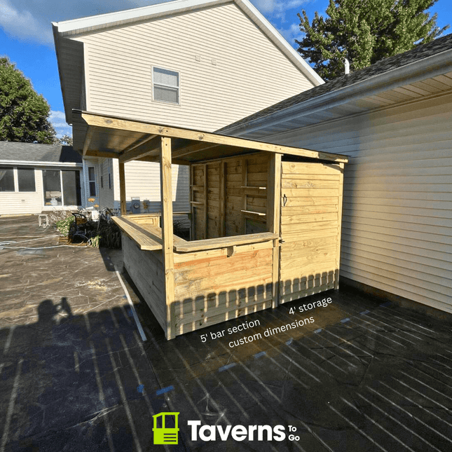 10 x 10 The Storehouse - Outdoor Bar Structures | Patioza