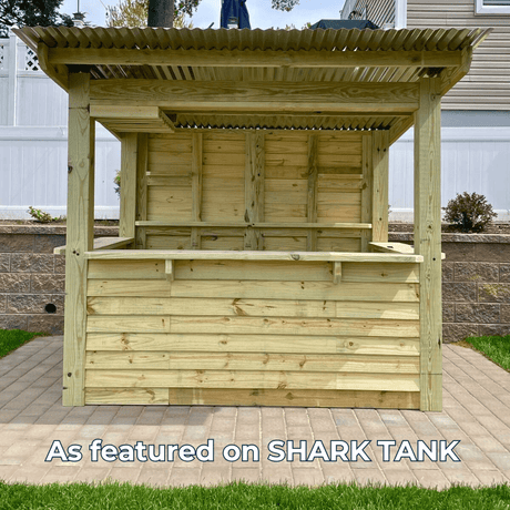 9 x 6 Castlebar Deluxe (MEDIUM) - Outdoor Bar Structures | Patioza