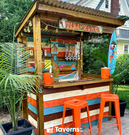 6 x 4 The Temple Bar (SMALL) - Outdoor Bar Structures | Patioza