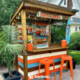 6 x 4 The Temple Bar (SMALL) - Outdoor Bar Structures | Patioza