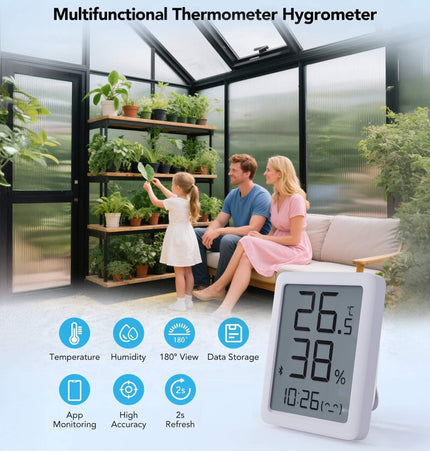 [10X12FT] Outdoor Polycarbonate Aluminum Greenhouse With UV Protection And Thermometer (SAK59183) - Greenhouses | Patioza
