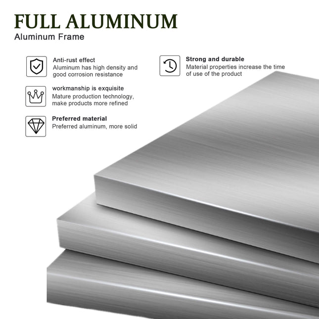 [10X19FT] Alora Modern Durable All - Weather Outdoor Pergola With Aluminum Frame And Steel Louvers (SAK32691) - Pergolas | Patioza