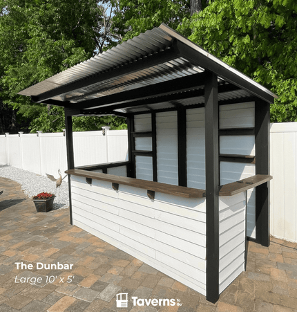 10 x 5 The Dunbar (LARGE) - Outdoor Bar Structures | Patioza