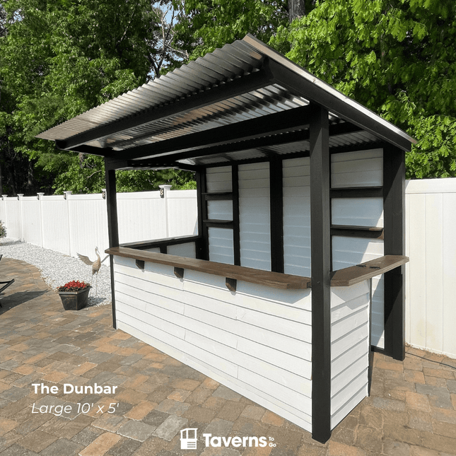 10 x 5 The Dunbar (LARGE) - Outdoor Bar Structures | Patioza