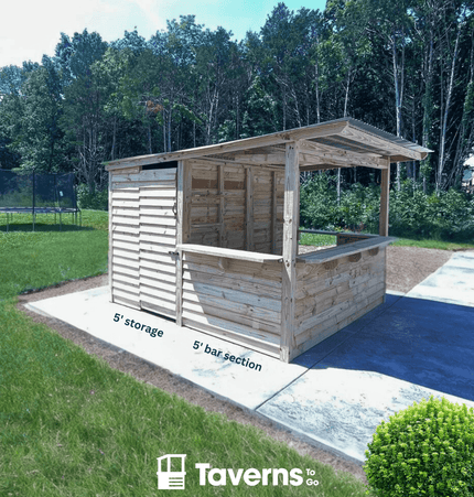 10 x 10 The Storehouse - Outdoor Bar Structures | Patioza