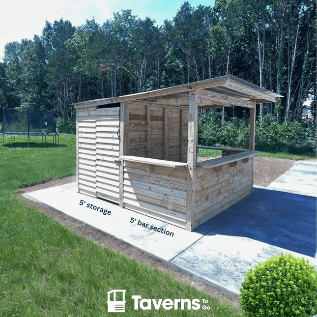 10 x 10 The Storehouse - Outdoor Bar Structures | Patioza